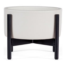 Case Study Desktop Planter with Metal Stand - Indoor Pots And Planters