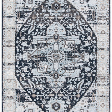 Safavieh Mayflower Collection May215m Blue / Ivory Rug