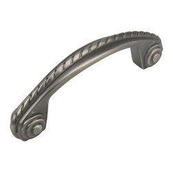 Cosmas - Rope Cabinet Pull, 3" Hole Centers, Set of 25 - Cabinet And Drawer Handle Pulls