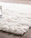 Genuine Eco Friendly Wool Flokati Shag Rug White 8' X 10'
