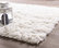 Genuine Eco Friendly Wool Flokati Shag Rug White 8' X 10'