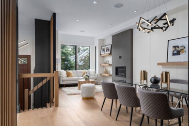 Inspiration for a 1960s dining room remodel in Toronto
