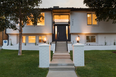 Inspiration for a modern home design remodel in Salt Lake City