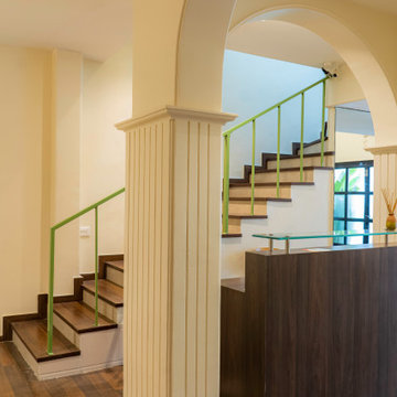 Classical Forms in a Contemporary Interior