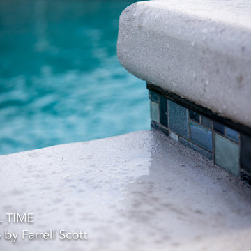 Classic Pool with Sheer Decent Water Feature