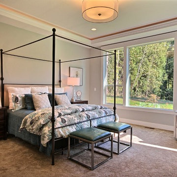 Master Suite - The Aerius - Two Story Modern American Craftsman