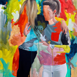 Sam and Mon by Kim Leutwyler - Paintings