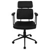 Sigmund Contemporary Adjustable Office Chair, Black
