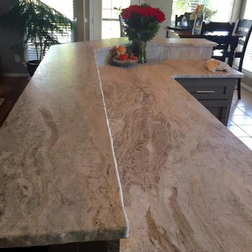 Fantasy Brown Stone Kitchen