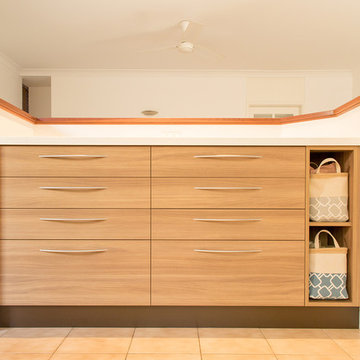 warm timber kitchen