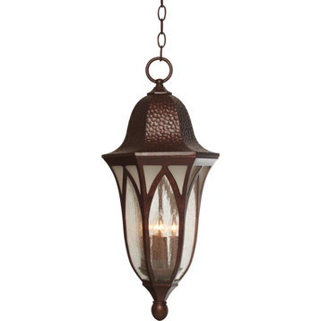 Berkshire Hanging Lantern - Burnished Antique Copper