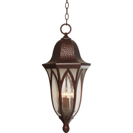 Berkshire Hanging Lantern - Burnished Antique Copper