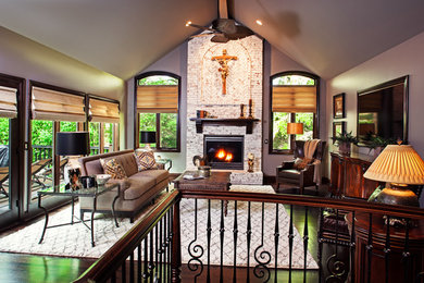 Example of a living room design in Omaha
