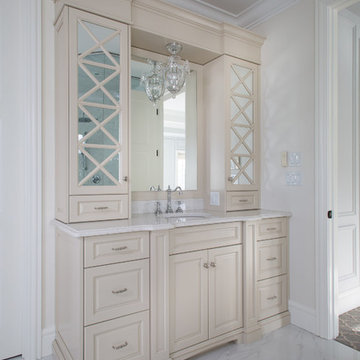 Bright & Feminine Bathroom Vanity