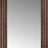 21" x 30" Arqadia Bronze Traditional Custom Framed Mirror