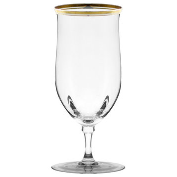 Windsor Water Goblet W, Set of 4, Gold