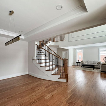 Project #117 | Custom Twist on a Classic L-Shaped Stair