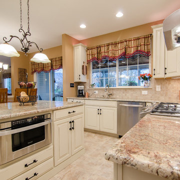 Modern Colonial Kitchen Remodel in Leesburg, VA