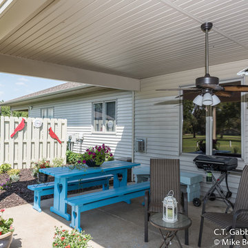 Covered Back Porch