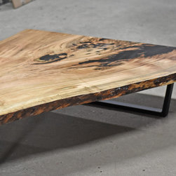 Maple Live Edge Coffee Table - Furniture