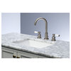 Kingston Brass FSC892.DPL Paris 1.2 GPM Widespread Bathroom - Matte Black