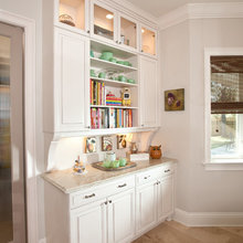 buffet with corbels