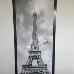 "Paris Eiffel Tower" Bomb Shelter Door Art - Home Accessories & Decor
