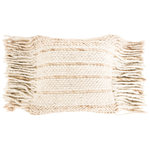 Zuiver - Weaved Woolen Pillows (2) | Zuiver Fringe - Close your eyes and imagine the comfiest throw pillow possible. Now open your eyes and… here it is! We are proud to present our Fringe Pillow. It’s even better than you imagined, isn’t it? That’s what we at Zuiver are here for! But back to Fringe, this pillow is a sort of fusion of your favorite woolen sweater, a decorative cushion and a blanket. So much to enjoy! This item comes in a set of 2.