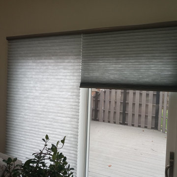 Honeycomb shades in chagrin falls