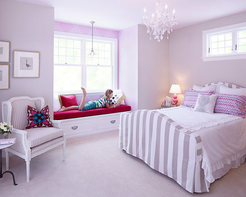 Young Girl Bedroom Design Ideas & Remodel Pictures | Houzz  Young Girl Bedroom Photos