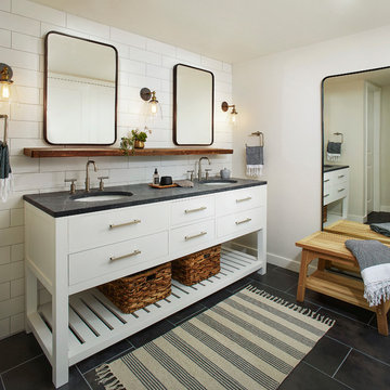 Rustic Modern Master Bathroom
