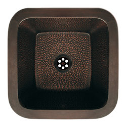 Whitehaus Collection - Whitehaus Collection WHCOLV1414 Copperhaus Series Entertainment/Prep Sink - Bar Sinks