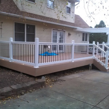 TimberTech multi-level with Pergola