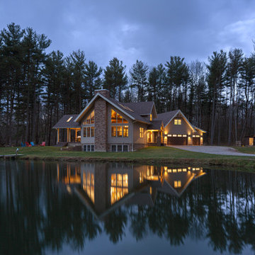 Crawford County Residence - Pennsylvania Timber Frame Home