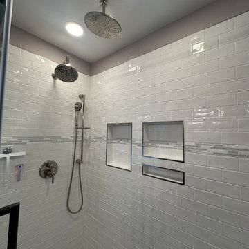 Chic and Homey Primary Bathroom
