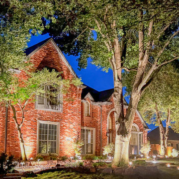 Elegant Flagstone Entry & Natural Stone Path Transformation | Allen, TX