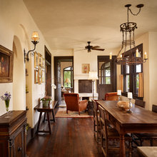 Greige/Beige Off white Walls darker Trim