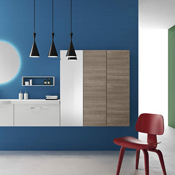 When Simple Gets Exciting: Moon Bathroom