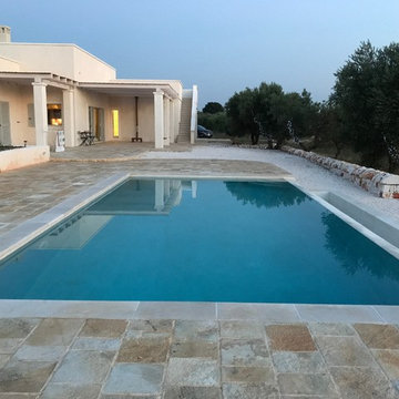 Infinity pool and terrace