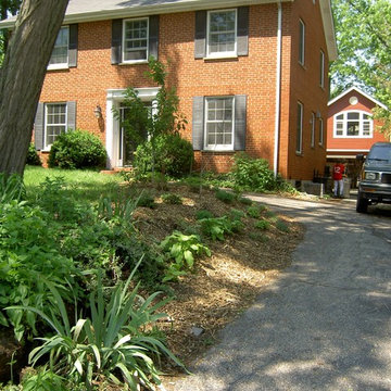 DYI Landscape - No Retaining Wall or Curb Necessary