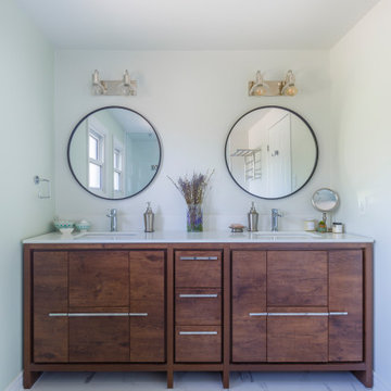 Soft Contemporary Master Bathroom Renovation