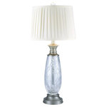 Dale Tiffany - Dale Tiffany SGT17163F Impressionable Crystal, 1 Light Table Lamp - With its understated yet commanding presence, ourImpressionable Cryst Antique Nickel/Cryst *UL Approved: YES Energy Star Qualified: n/a ADA Certified: n/a  *Number of Lights: 1-*Wattage:150w E26 Medium Base bulb(s) *Bulb Included:No *Bulb Type:E26 Medium Base *Finish Type:Antique Nickel/Crystal