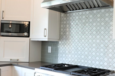 Transitional kitchen photo in Denver