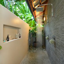 outdoor shower
