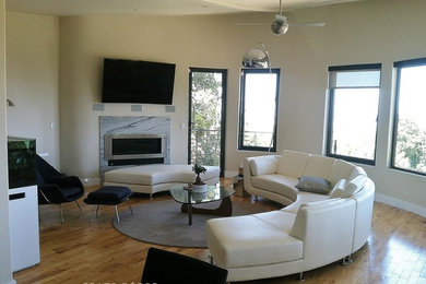 Example of a living room design in San Francisco