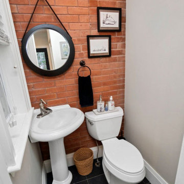 New powder room