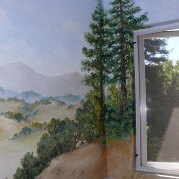 Martinson's Bathroom & Water Closet Panoramic Mural