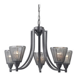 Royce Lighting - Royce Lighting 5-Light Chandelier Brixton Collection - Chandeliers