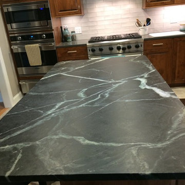 Kitchen Renovation Soapstone Countertop