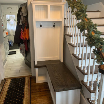 Custom entry way storage units